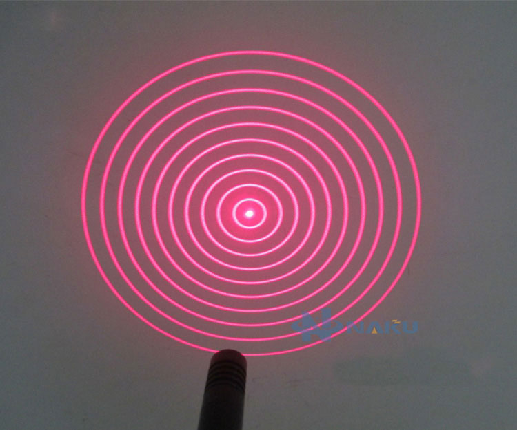 10 concentric circles laser module